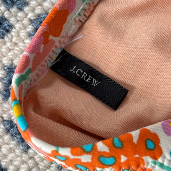 J. Crew Women’s Ruched Bandeau One Piece Size 6 - Picture 4 of 4